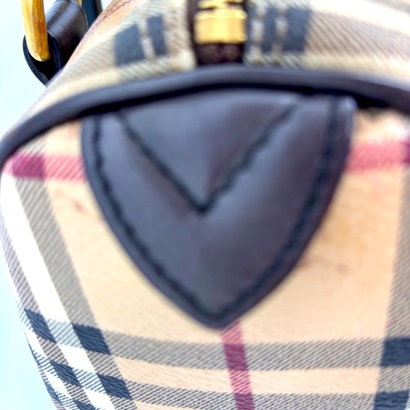 BLACK FRIDAY $149
Burberry Bowling Bag w/ Iconic Check Patter - Picture 16 of 17